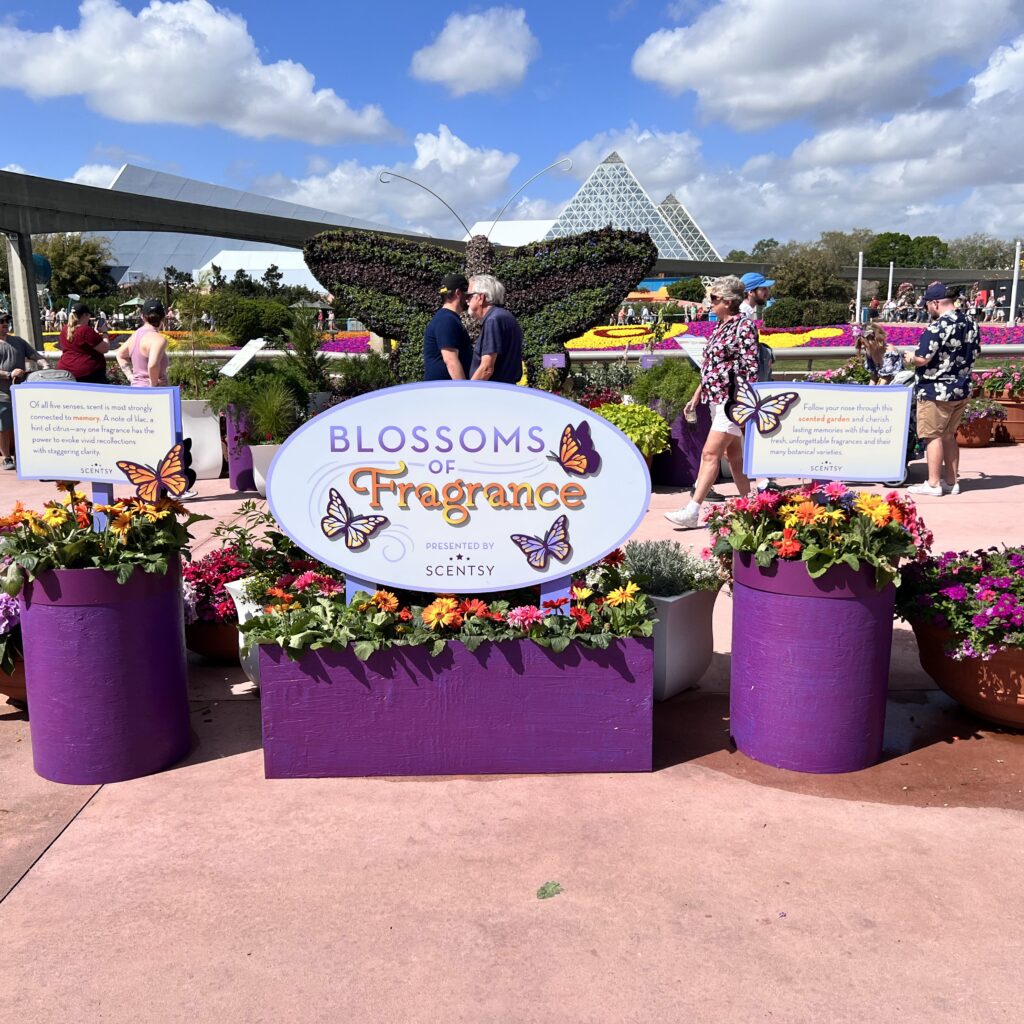 epcot-blossoms and fragrance